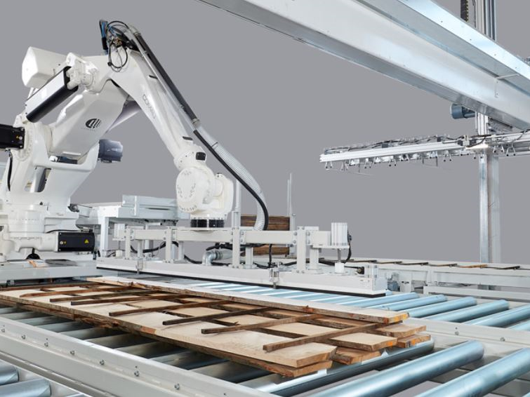 Robotic in sawmill