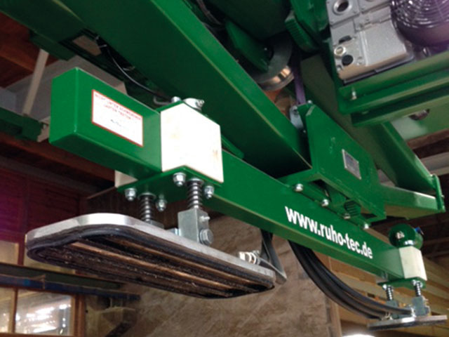 Vacuumgripper-Systems for rough timber